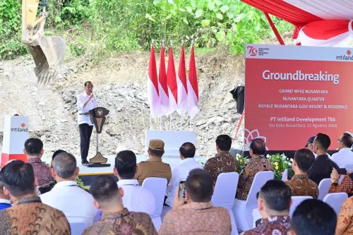 Intiland Development Conducts Groundbreaking Three Projects in Nusantara Capital | KF Map – Digital Map for Property and Infrastructure in Indonesia